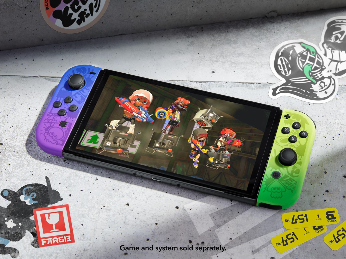 Nintendo of America - The Nintendo Switch – OLED Model Splatoon 3 Special Edition is now available