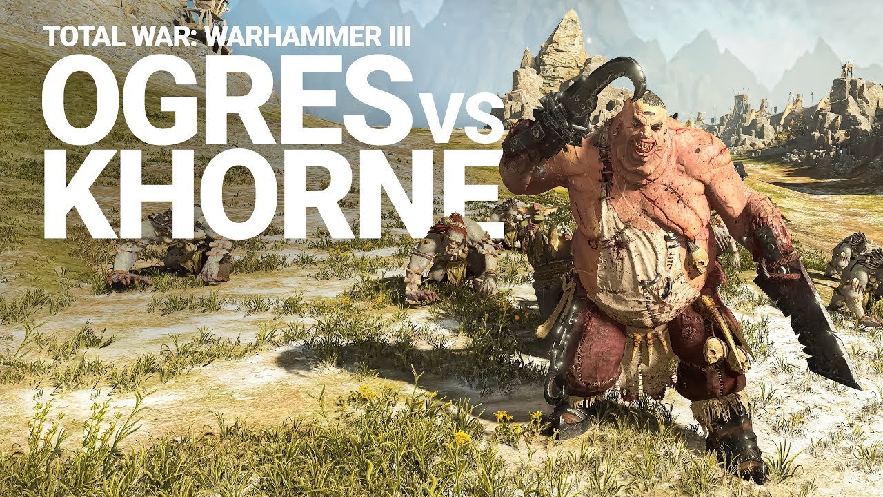 image 0 Ogre Kingdoms Vs Exiles Of Khorne Battle Gameplay : Total War: Warhammer Iii
