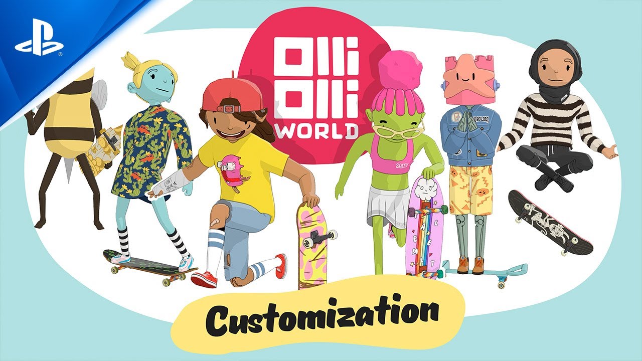 Olliolli World - Customization Trailer : Ps5 Ps4