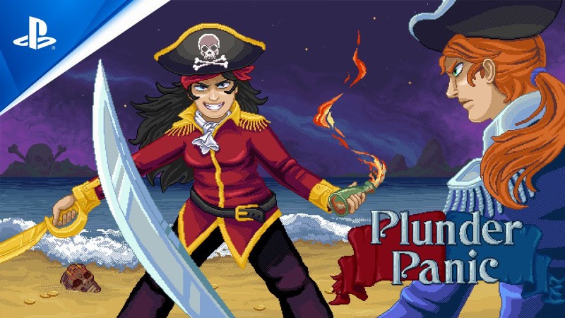 Plunder Panic - Launch Trailer : Ps5 & Ps4 Games