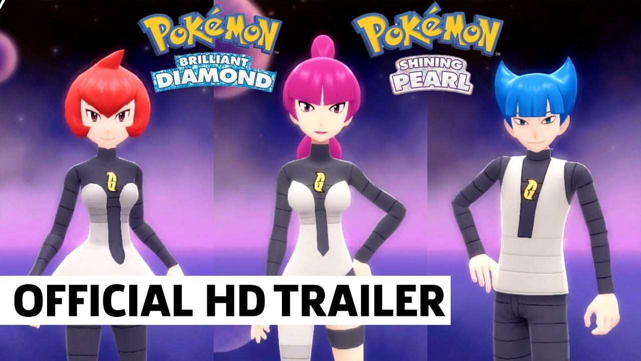 image 0 Pokémon Brilliant Diamond & Shining Pearl : Team Galactic Trailer