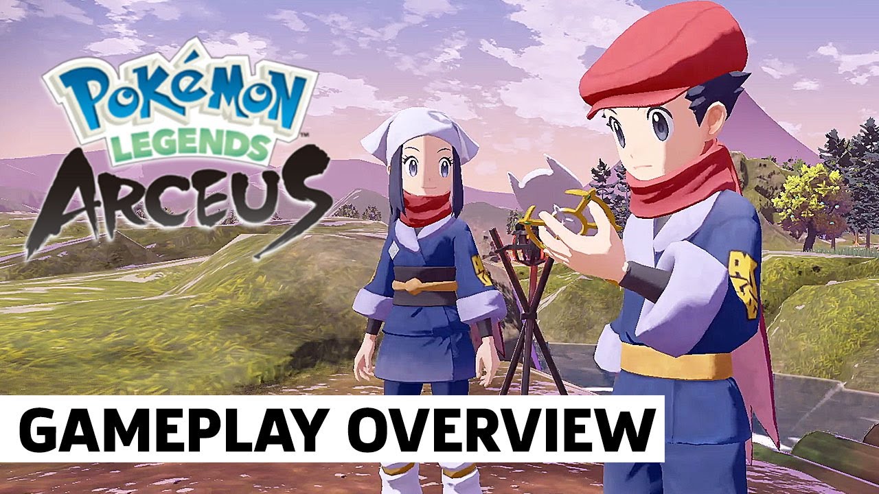 image 0 Pokémon Legends: Arceus - Official Gameplay Overview Trailer