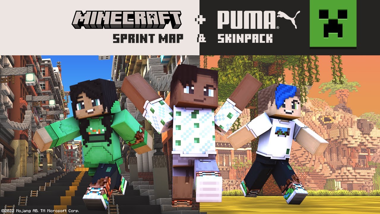 image 0 Puma X Minecraft – Race Through The New Dlc!