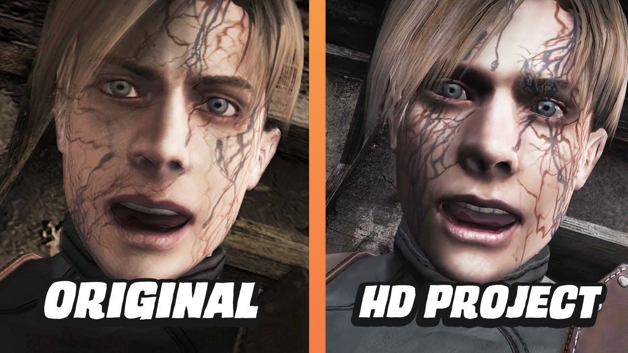 Resident Evil 4 Hd Project Vs Original Graphics Comparison