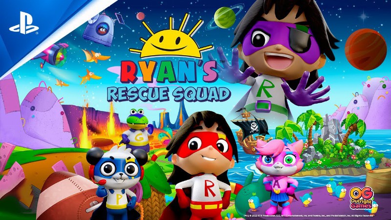 image 0 Ryan's Rescue Squad - Launch Trailer : Ps4