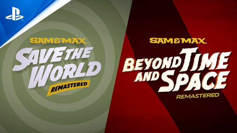 Sam & Max Save The World/beyond Time And Space - Remastered Announce Trailers : Ps4 Games