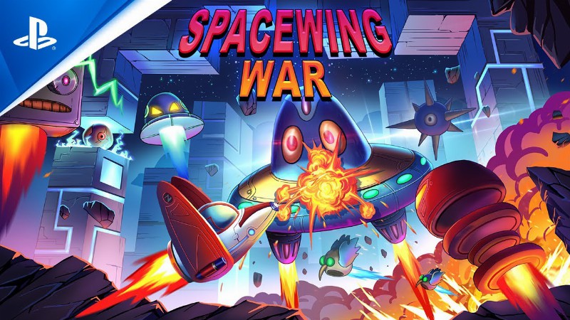 Spacewing War - Launch Trailer : Ps5 & Ps4 Games