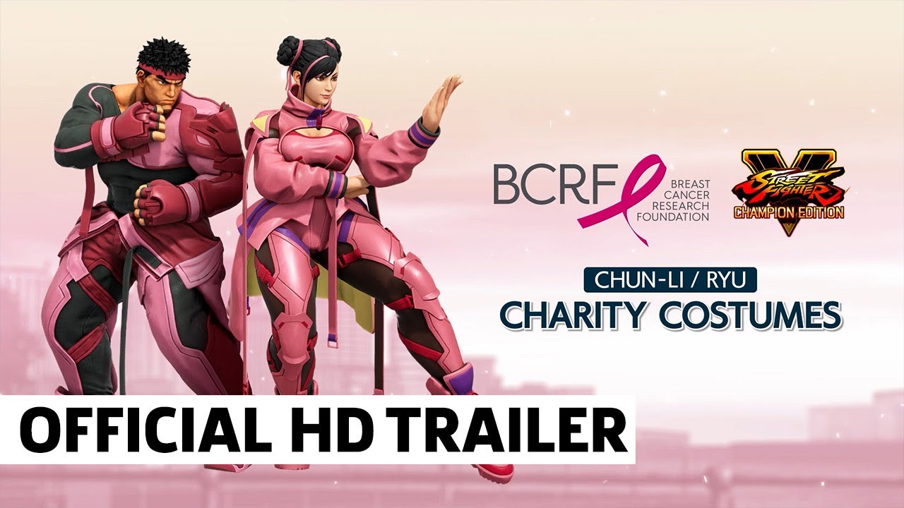 image 0 Stand With Street Fighter In Supporting Breast Cancer Research (bcrf X Sfv)
