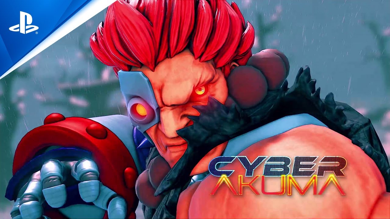 image 0 Street Fighter V - Cyber Akuma Dlc Costume Trailer : Ps4
