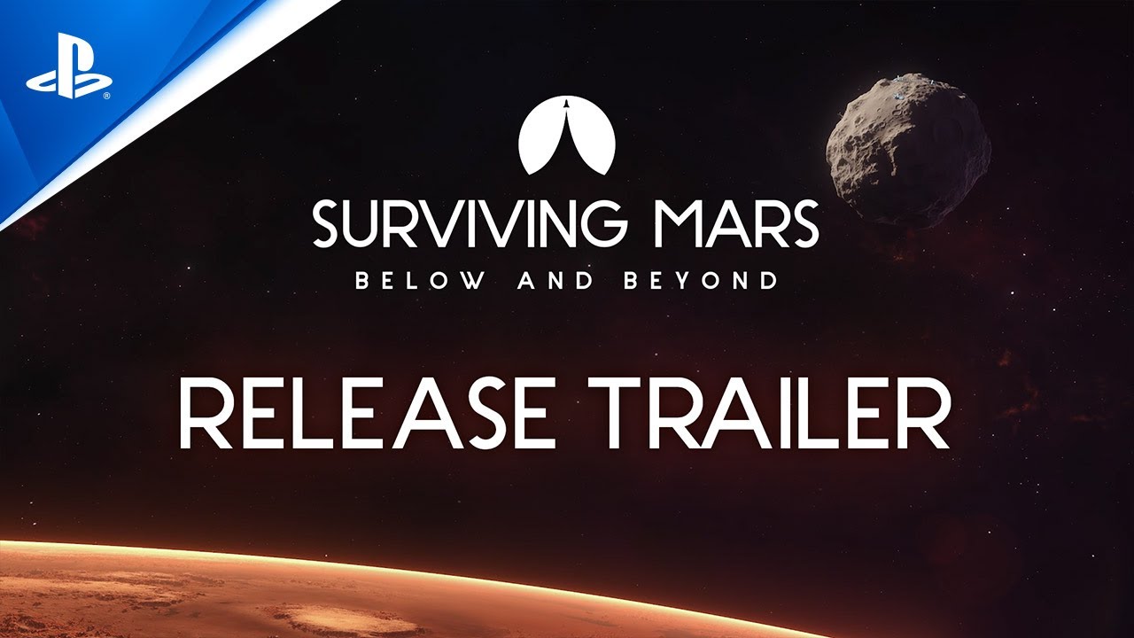 image 0 Surviving Mars - Below And Beyond Release Trailer : Ps4