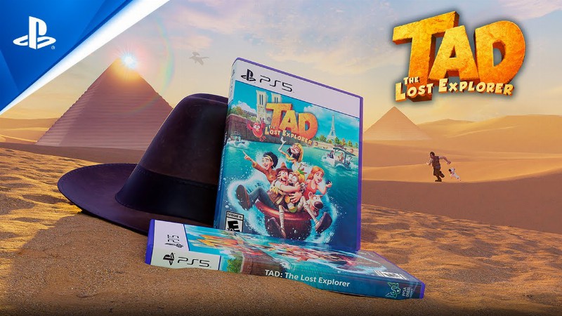 Tad The Lost Explorer - Release Date Trailer : Ps5 & Ps4 Games