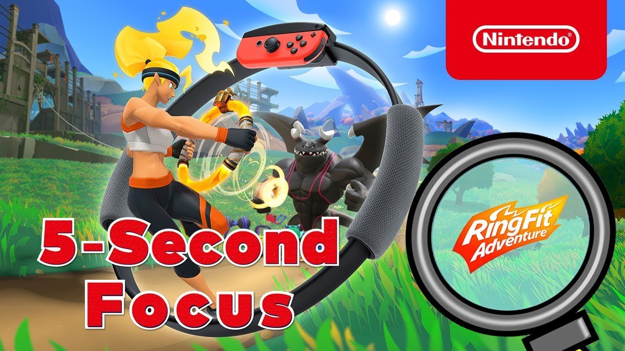 Test Your 5-second Focus With Ring Fit Adventure