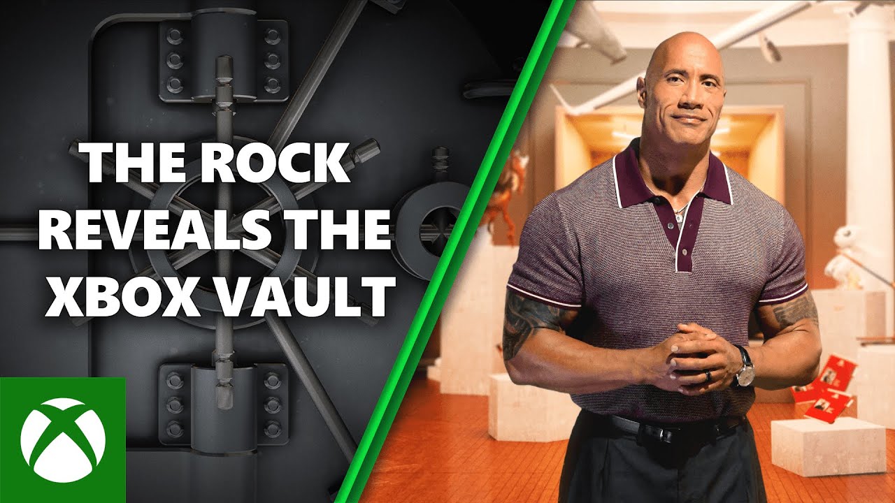 image 0 The Rock Reveals The Xbox Vault