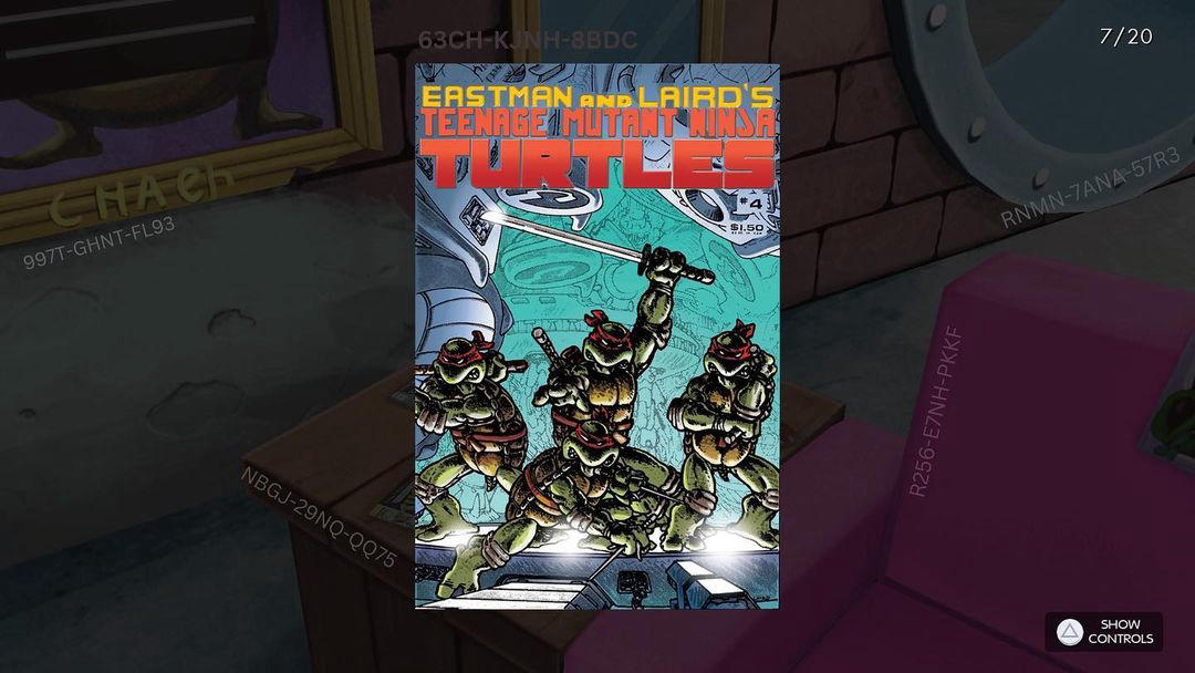 The #tmntcowabungacollection Turtles Lair has some great gems, like this cover of the 1984 TMNT comi