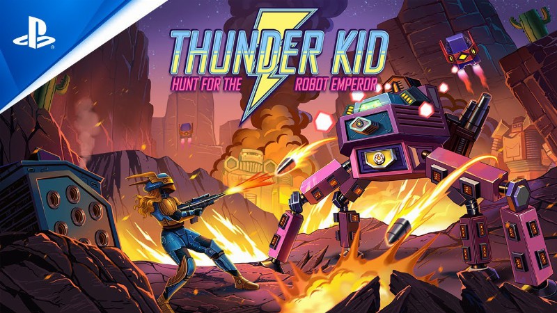 image 0 Thunder Kid: Hunt For The Robot Emperor - Launch Trailer : Ps5 Ps4