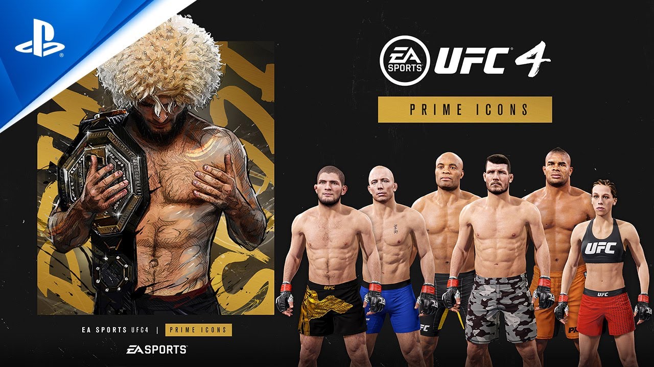 image 0 Ufc 4 - Prime Icon Fighters Update Trailer : Ps5 Ps4