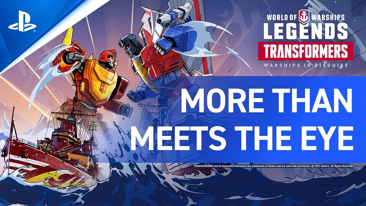 image 0 World Of Warships: Legends X Transformers - More Than Meets The Eye : Ps5 Ps4