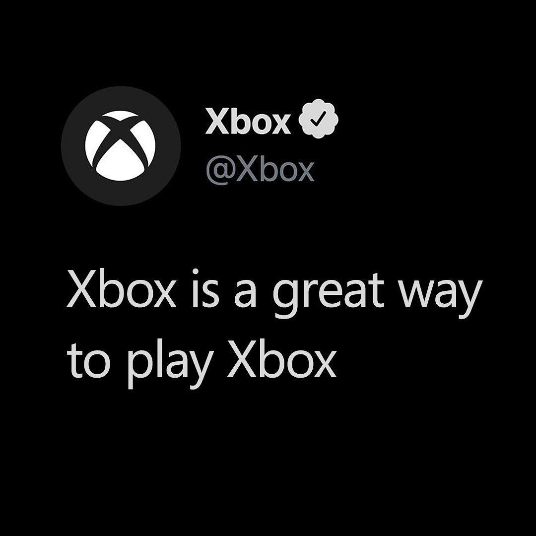 Xbox - Just our recommendation